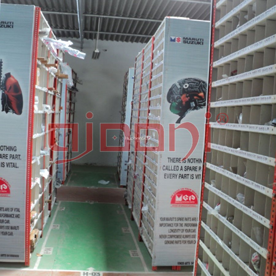 Slotted Angle Steel Racks