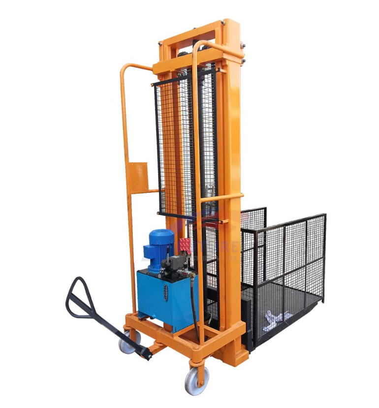 Hydraulic Cage Stacker Future Industries Yellow 2.png