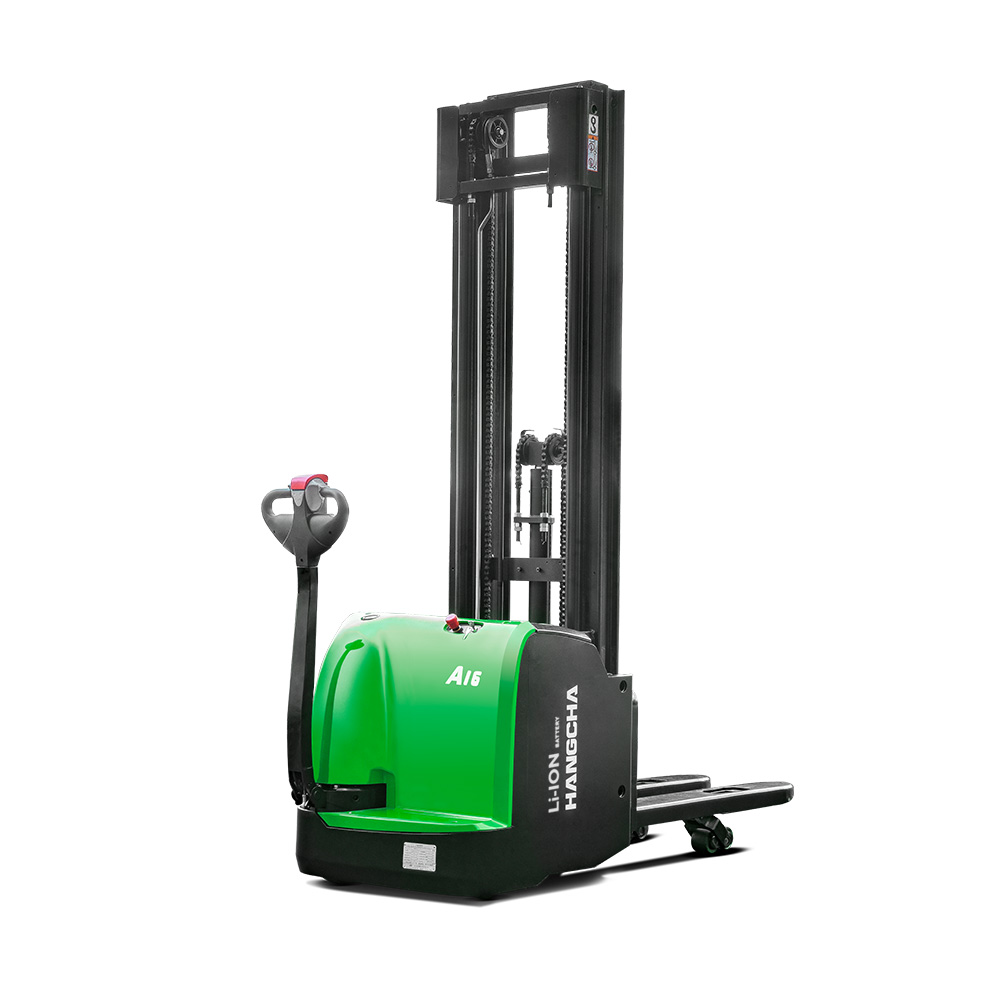 A series High Range Pedestrian Pallet Stacker With Initial Lift(Li-.jpg