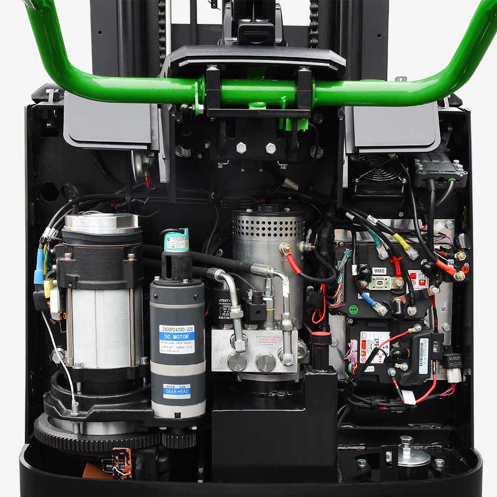 A series high range stand-on pallet stacker with initial lift(Li-Ion),,.jpg