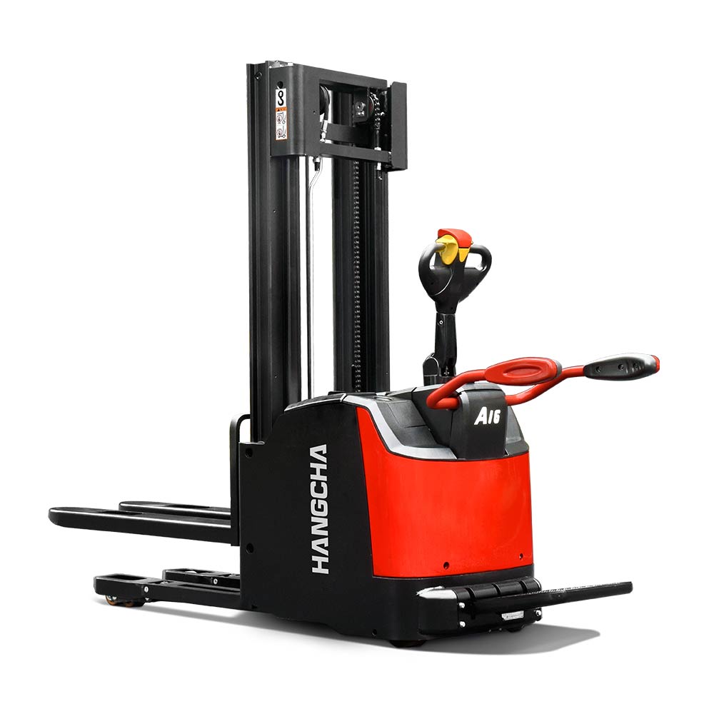 A series high range stand-on pallet stacker with initial lift.jpg